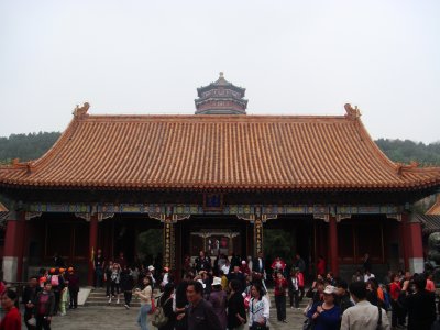 Gate to the Emperor's Temple, Summer Palace, Beijing