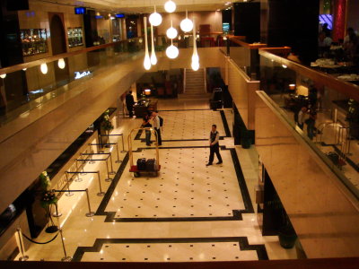 The K.L. Melia Hotel Lobby