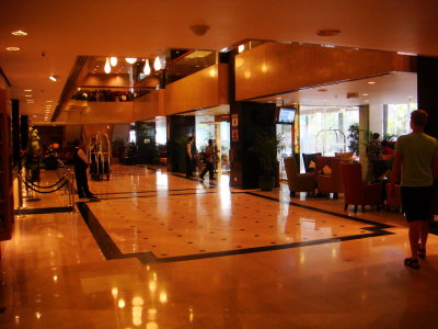 The K.L. Melia Hotel Lobby again