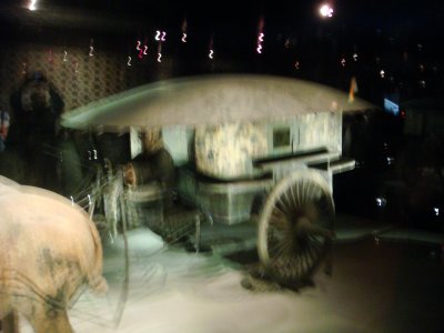 The Emperor's Carriage - Inside the Exhibition Hall