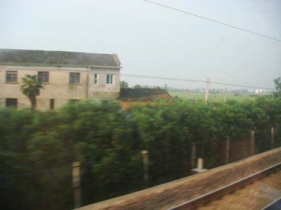 Countryside on the way into Shanghai