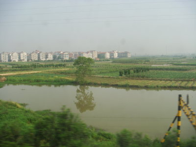 Countryside on the way into Shanghai