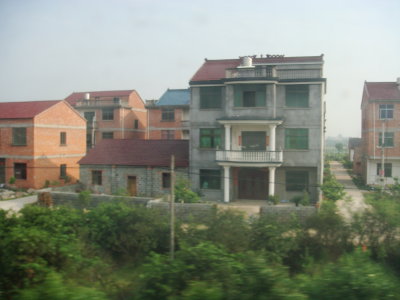 Countryside on the way into Shanghai