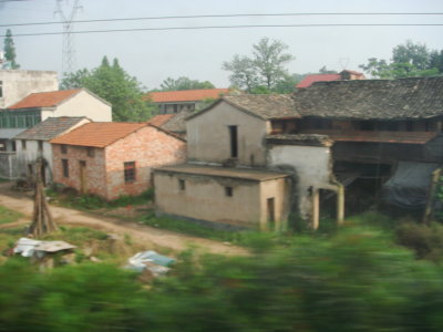 Countryside on the way into Shanghai