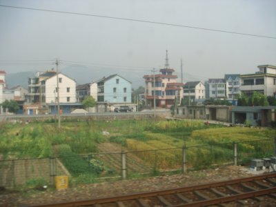 Small villages on the way into Shanghai