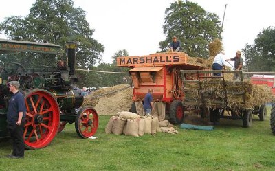 threshing
