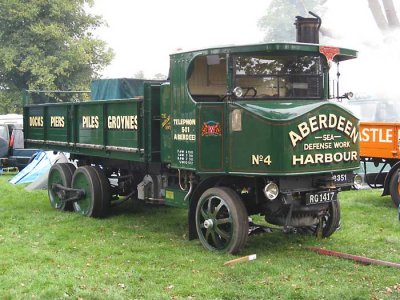 steam lorry