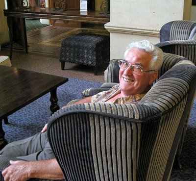 joe p relaxes