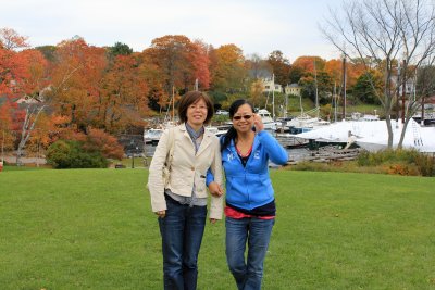 Cindy and Jin at Camden Maine Fall 2010.jpg