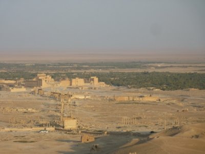 Palmyra vue den haut