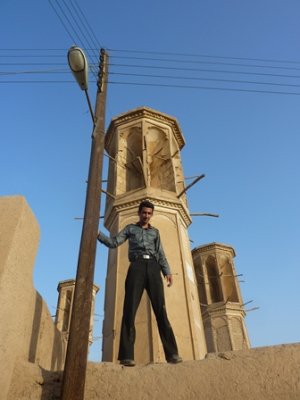 Mohammed in the air towers