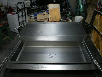 Rear floor pan with box Miller Meteor