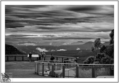 Storm Threatening from Blue Mountains Lookout.