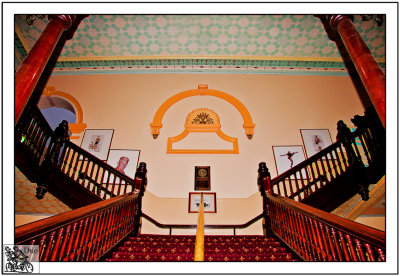 Kalgoorlie Town Hall Stairwell Coloured.