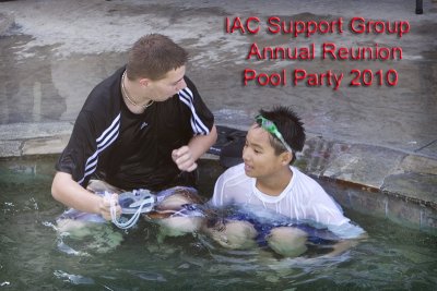 IAC Support Group Reunion and Pool Party 2010