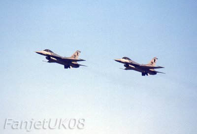 General Dynamics F-16C  85-1399 and 85-1418 50TFW