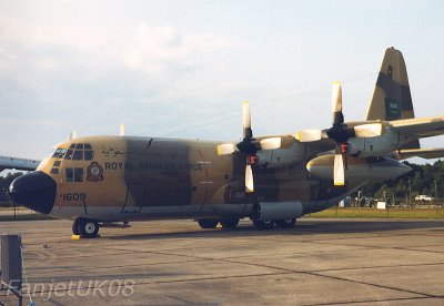 Lockheed C-130E 1609 Royal Saudi AF