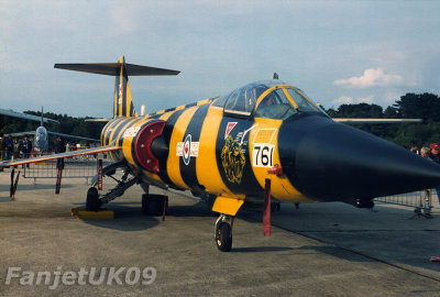 Canadair CF-104 Starfighter 104761 Canadian AF