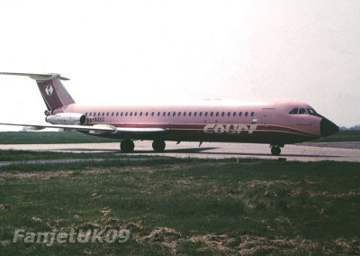 BAC One Eleven 512   G-AZEC   Court Line