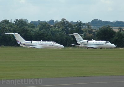 Cessna Citations N308GT and M-ICRO