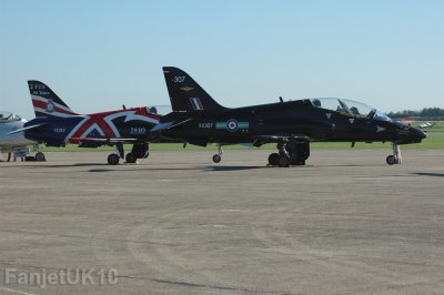 BAe Hawk T1   XX307 and XX263