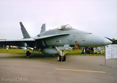 Boeing F-18C Hornet     HN-413       Finnish AF