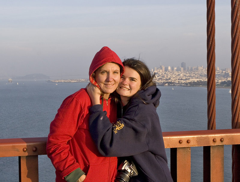 Mom, Myrt, and San Francisco