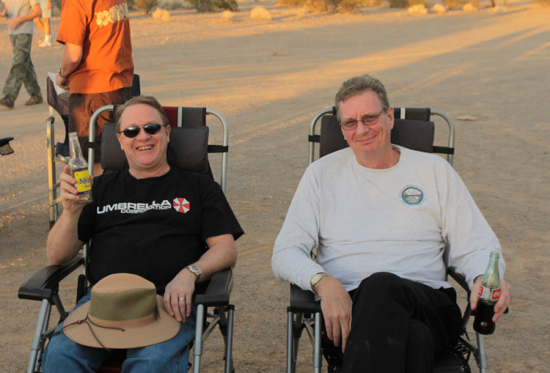 Tim Jones & Bob Christ Sacsters Emeriti