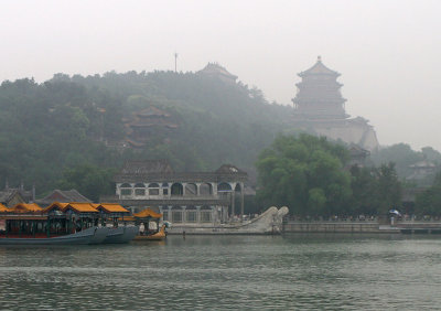 Clear and Peaceful (&Marble) Boat @ Summer Palace