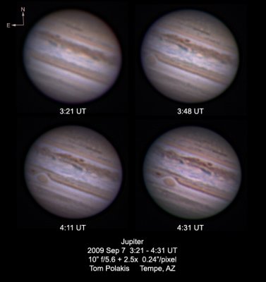 Jupiter: 9/7/09
