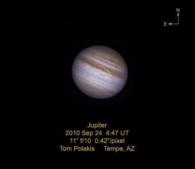 Jupiter: September 24, 2010