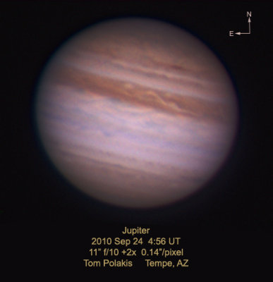 Jupiter: September 24, 2010