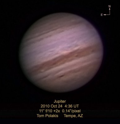 Jupiter: October 24, 2010