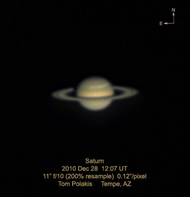 Saturn Storm: 12/28/10