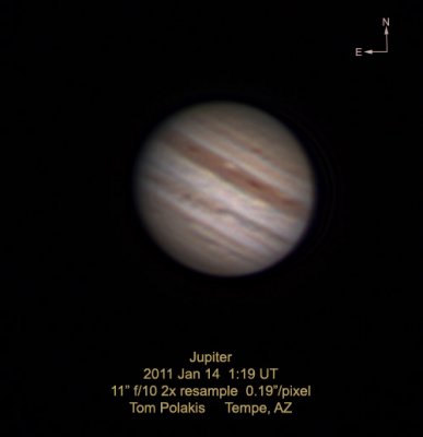 Jupiter: December 13, 2010