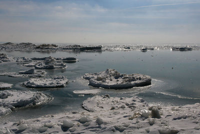 Lake Michigan Ice, Muskegon, MI, 2008