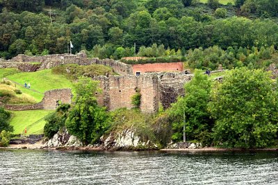 Urquhart Castle from Cruise boat