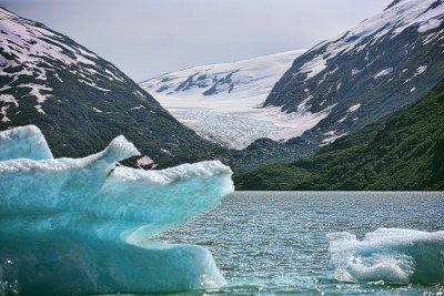 Shrinking Glacier Alaska