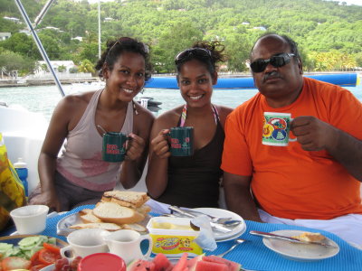 Coffee on boats is good