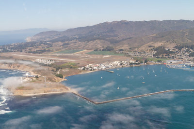 c4882 Panorama of Half Moon Bay Airport