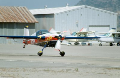 02-18 Takeoff of the Extra 300