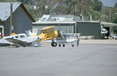 02-24 Hangars, Dog House and Aircraft