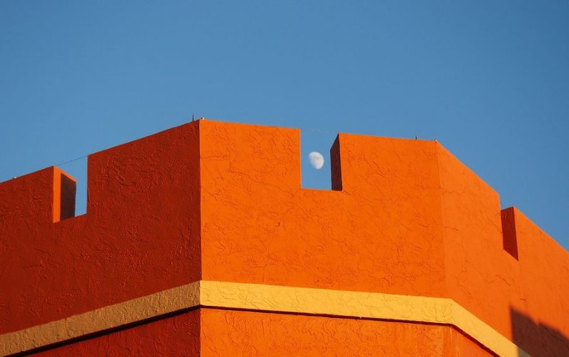 Lune du matin