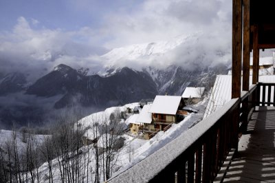La-haut, sur la montagne ...