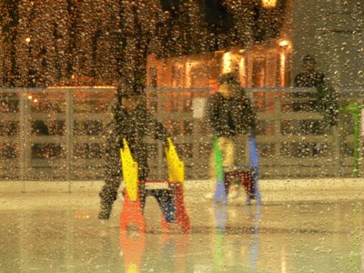 A la patinoire