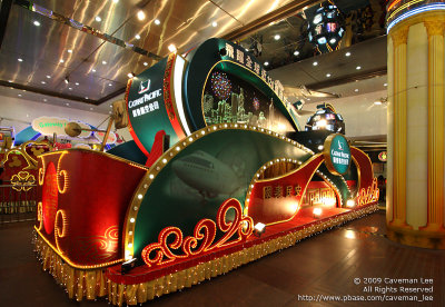 Decorated Floats of Cathay Pacific