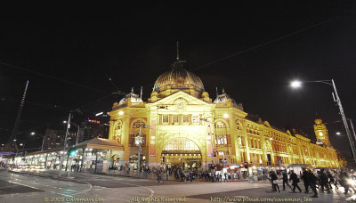 The Flinders Street Station