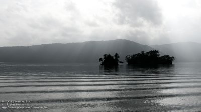 Lake in B&W