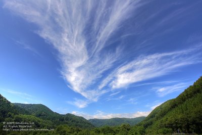 Cirrus over Tohoku