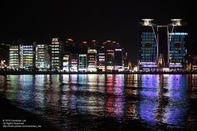 City reflection